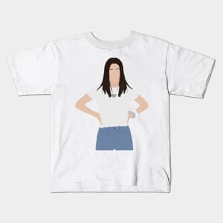 Charli Damelio Drawing Kids T-Shirt